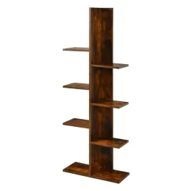 wolnostojacy-drewniany-regal-z-8-polkami-brazowy-50-x-20-x-141-cm