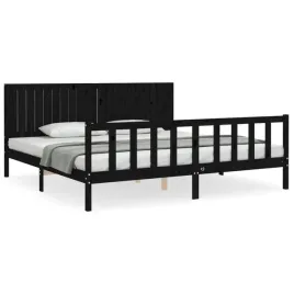 lozko-drewniane-sosnowe-2055x2055-cm-czarne