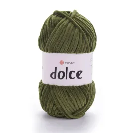 wloczka-yarnart-dolce-772-ciemna-oliwka