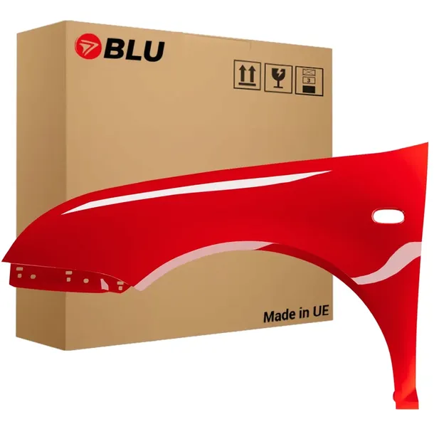BLU Błotnik VW BORA LY3D lewy czerwony 98-05 1J przód