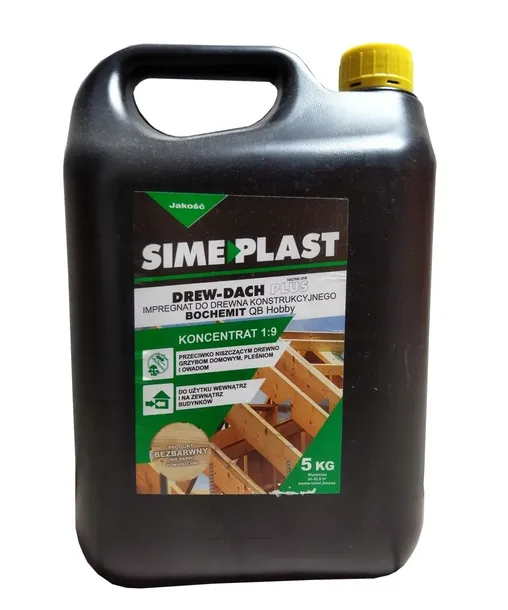Impregnat konstrukcyjny Simeplast bezbarwny 5 kg DDP5KGBEZB