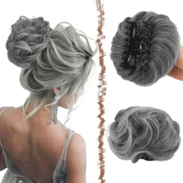 feshfen-spinka-do-messy-bun-kok-z-klipsem-siwy