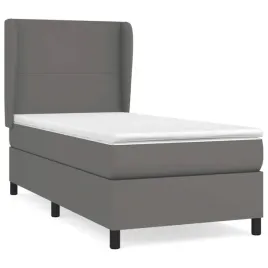 lozko-kontynentalne-szare-203x103x118-cm-materac-bialo-szary-100x200x