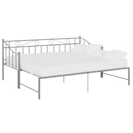 kanapa-rozkladana-2-osobowa-szara-metal-2065x185x895-cm