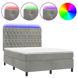 lozko-continental-velvet-led-193x144x118-128cm-jasnoszary