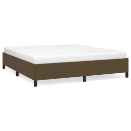 rama-lozka-dark-brown-203x183x35-cm-tkanina-sklejka