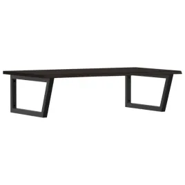polka-pod-umywalke-drewno-debowe-100x60x2-cm-czarny-stal-25x55-cm
