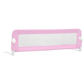 vidaxl-barierka-do-lozeczka-dzieciecego-rozowa-120x42-cm-poliester