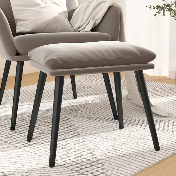 podnozek-aksamitny-jasnoszary-45x295x35-cm-stan-nowy