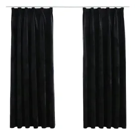 vidaxl-zaslony-z-haczykami-2-szt-aksamitne-czarne-140x175-cm