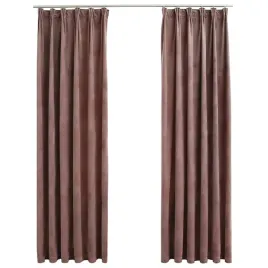 vidaxl-zaslony-z-haczykami-2-szt-aksamitne-brudny-roz-140x225-cm