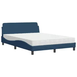 lozko-z-materacem-piankokomfort-h2-h3-140x200-niebieski-bialy