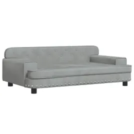 dziecieca-sofa-aksamitna-jasnoszary-90x53x30-cm