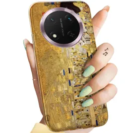 etui-do-honor-magic7-lite-wzory-klimt-gustav-pocalunek-obudowa-pokrowiec
