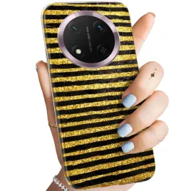 etui-do-honor-magic7-lite-wzory-zloto-gold-rich-obudowa-pokrowiec-case