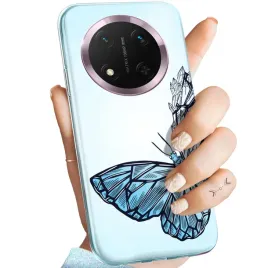 etui-do-honor-magic7-lite-wzory-motyle-butterfly-barwne-obudowa-pokrowiec