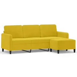 sofa-z-podnozkiem-aksamit-3-os-zolta-198x77x80cm
