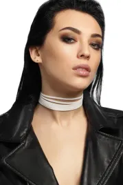 choker-z-miekkiego-zamszu-bialy