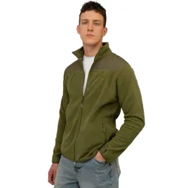 cieply-polara-meski-bluza-polarowa-rozpinana-khaki-captain-mike-l