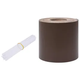 vidaxl-oslona-na-ogrodzenie-ogrodowe-pvc-35x019-m-brazowa