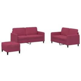 sofa-wypoczynkowa-aksamit-2os-140cm-czerwien