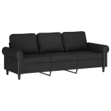 sofa-aksamitowa-2-3os-podnozek-czarna-stan-nowy