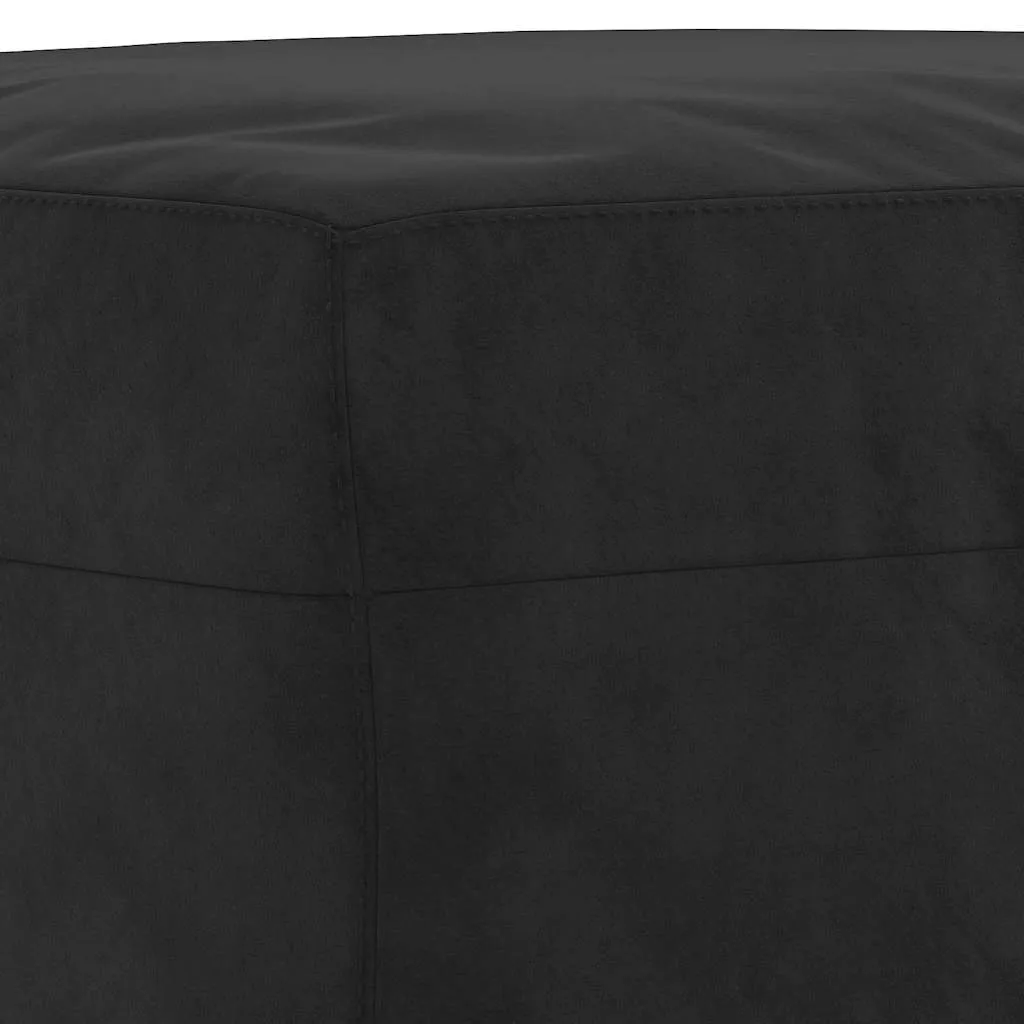 sofa-aksamitowa-2-3os-podnozek-czarna-marka-vidaxl