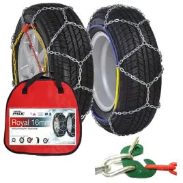 Zdjęcie produktu Łańcuchy śniegowe Inter Pack Royal 245 16 mm - Jakość Wytrzymałość