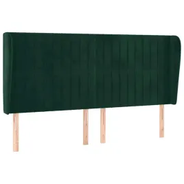 zaglowek-lozka-aksamit-ciemnozielony-183x23x118-128cm