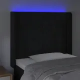 zaglowek-led-93x16x118-128-cm-czarny-kolor-obicia-czarny