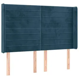 zaglowek-uszak-aksamit-147x16x118-128-cm-ciemnoniebieski