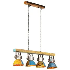 lampa-sufitowa-4-klosze-drewno-odzysku-17-cm-wielokolorowa