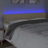 zaglowek-led-200x78-88cm-kremowy-stan-nowy