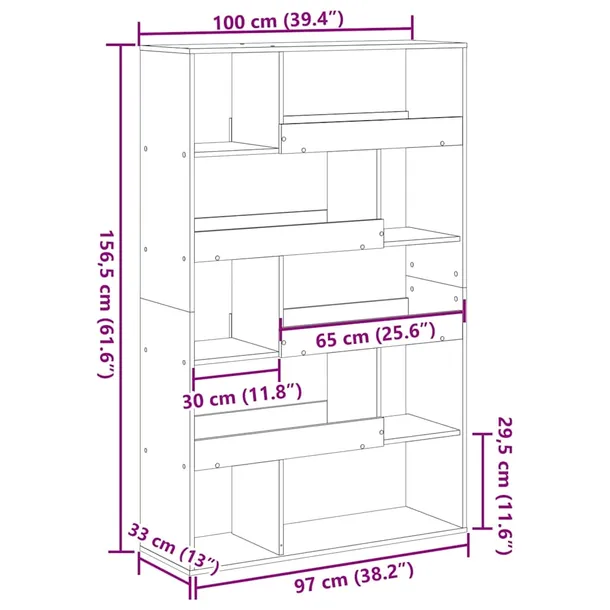 regal-czarny-10-polek-100x33x1565cm-marka-vidaxl