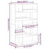 regal-czarny-10-polek-100x33x1565cm-marka-vidaxl