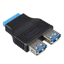 adapter-usb-3-0-19-pin-do-2x-usb-3-0-akyga-ak-ca-58-do-plyty-glownej-komput