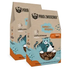 paka-zwierzaka-przysmak-liofilizowany-samo-miesko-kon-zestaw-2pak-2x70g