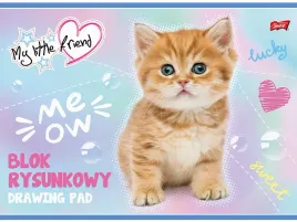 my-little-friend-blok-rysunkowy-a4-bialy-20-kartek-kot