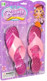 stroj-przebranie-pantofelki-klapki-buty-buciki-obcas-na-4-6-lat