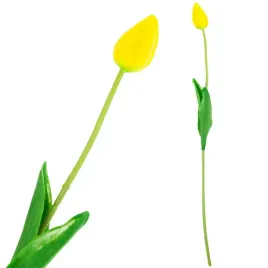 tulipan-sztuczny-gumowany-zolty-piekny-jak-zywy