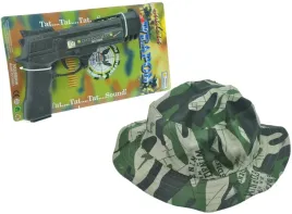 bron-karabin-pistolet-dzwiek-kapelusz-snajper