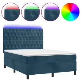 lozko-kontynentalne-z-led-140x200-cm-ciemnoniebieskie