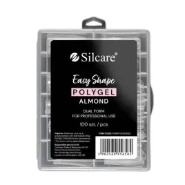 silcare-easy-shape-polygel-formy-do-akrylozelu-clear-dual-almond-100-sztuk