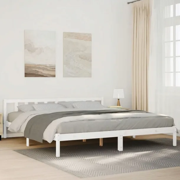drewniane-lozko-sosnowe-2155x1855-cm-biale-stan-nowy