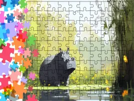puzzle-tradycyjne-zwierzeta-hipopotam-producent