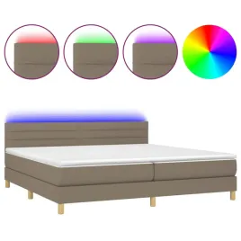 lozko-kontynentalne-z-materacem-i-diodami-led-203x200-cm-taupe