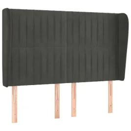 zaglowek-uszak-aksamit-ciemnoszary-147x23x118-128-cm