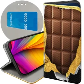 etui-z-klapka-do-realme-note-60-c63-wzory-czekolada-choco-slodycze-case