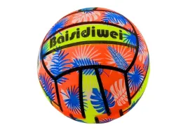 pilka-gumowa-jaskrawa-liscie-pomaranczowa-24-cm