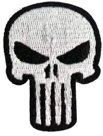 latka-naszywka-haft-termo-punisher-bialy